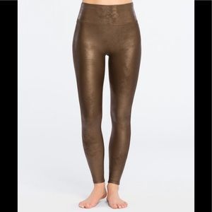 Spanx faux leather leggings